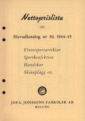 JOFA_Huvudkatalog 1944 prislista 0628