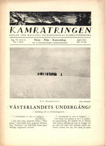Folkhögskolan Kamratringen 1934-3