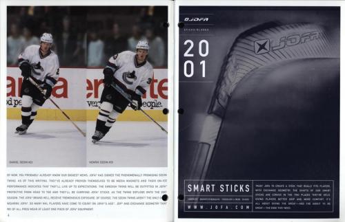 JOFA smart hockey 2001 equipment guide 03
