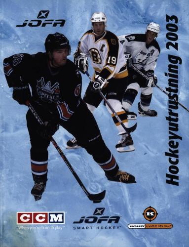 Jofa ccm hockeyutrustning 2003 Blad01