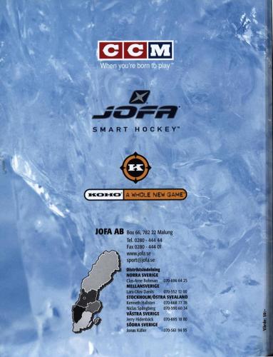 Jofa ccm hockeyutrustning 2003 Blad53