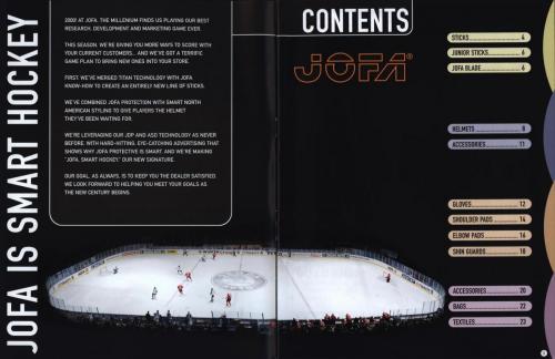 Jofa smart hockey equipment 2000 Blad02