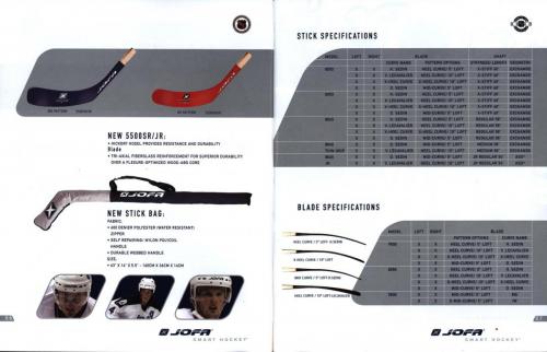 Jofa smart hockey equipment guide 2003 Blad05
