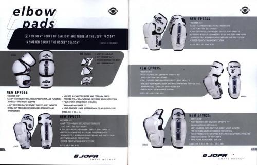 Jofa smart hockey equipment guide 2003 Blad08