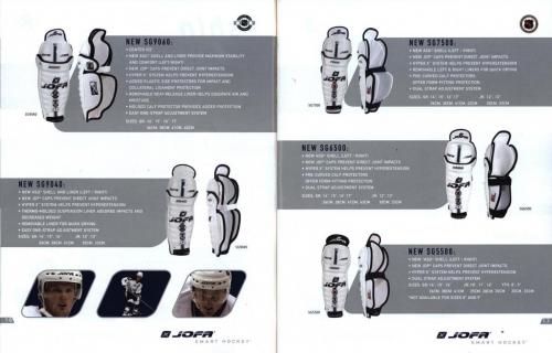 Jofa smart hockey equipment guide 2003 Blad10