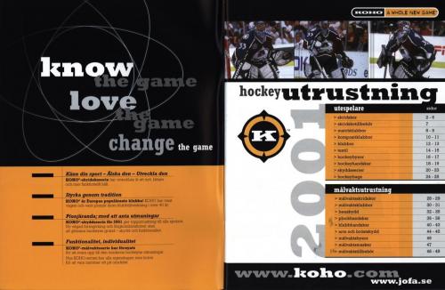 Koho hockeyutrustning 2001 Blad02