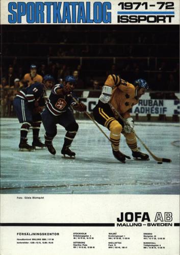 jofa sportkatalog 1971-72 Issport Blad 01