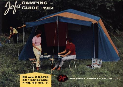 JOFA Oskar Camping Jofa 1961 campingguiden 0350
