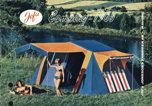 JOFA Oskar Camping Jofa camping 1965 0425