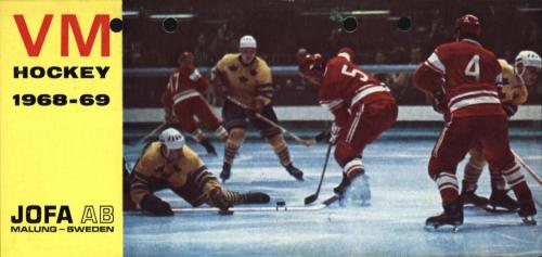 JOFA Oskar Hockey Jofa VM hockey 1968-69 0510