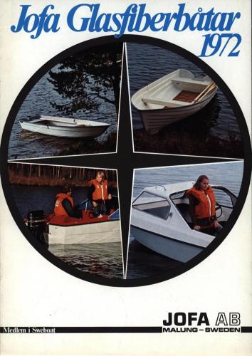 JOFA Oskar Sportbåtar Jofa glasfiberbåtar 1972 0084