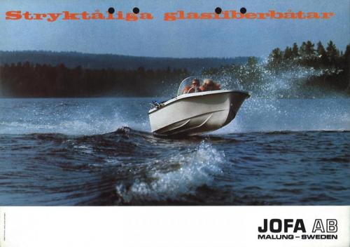 JOFA Oskar Sportbåtar Jofa stryktåliga glasfiberbåtar 0506