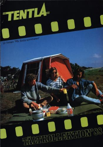 JOFA Volvo Camping & Tält Tentla tältkollektion 1988 0207