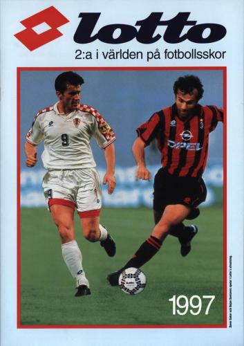 JOFA Volvo Fotboll Lotto 2a i världen på fotbollsskor 1997 0266