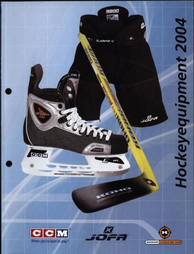 JOFA Volvo Hockey CCM Jofa hockey equipment 2004 0017