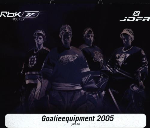 JOFA Volvo Hockey Rbk Golie 2005 CCM 0020