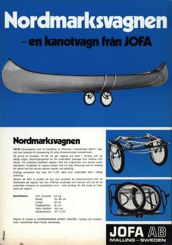 JOFA Volvo Kanoter Nordmarksvagnen jofa 0051