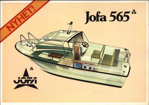 JOFA Volvo Sportbåtar Jofa 565 båtreklam 0029