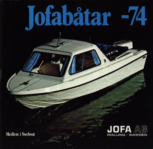 JOFA Volvo Sportbåtar 0698 Båtar 1974