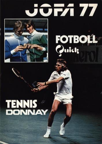 JOFA Volvo Tennis 0699 Tennis 1977