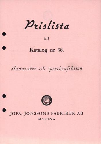 JOFA_Huvudkatalog 1944 prislista 0610