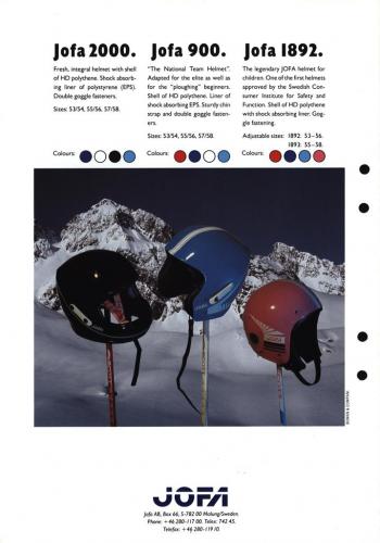 Jofa alpine helmets 03