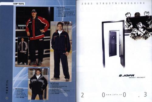 Jofa ccm hockeyutrustning 2003 Blad25