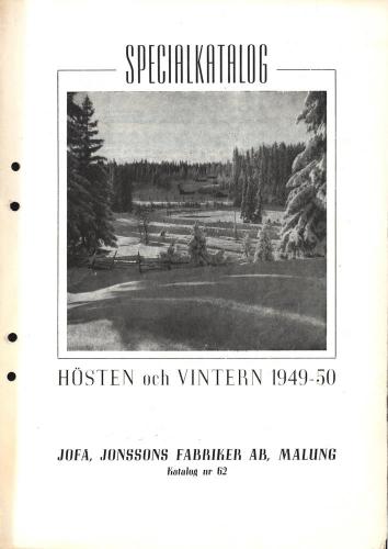 Jofa specialkatalog 1949-50 blad 01