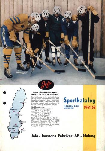 Jofa sportkatalog 1961-62 Blad01