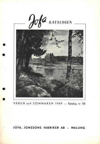 Jofa vår och sommar 1949 Bild 01