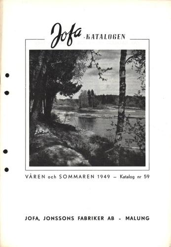 Jofa vår och sommar 1949 blad01