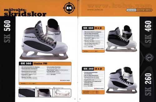 Koho hockeyutrustning 2001 Blad16