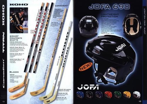 Koho jofa titan heaton canadien Hockey 1999 Blad07
