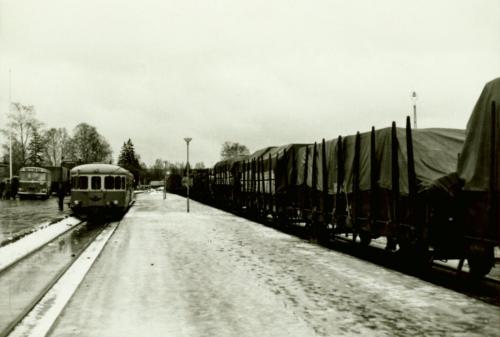 1971-72 nyår Sista tåget från Särna