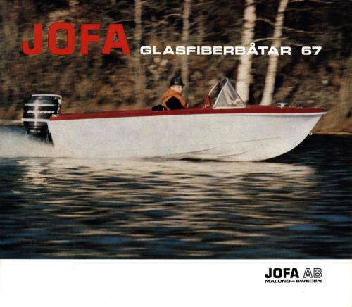 JOFA Oskar Sportbåtar Jofa glasfiberbåtar 1967 0067