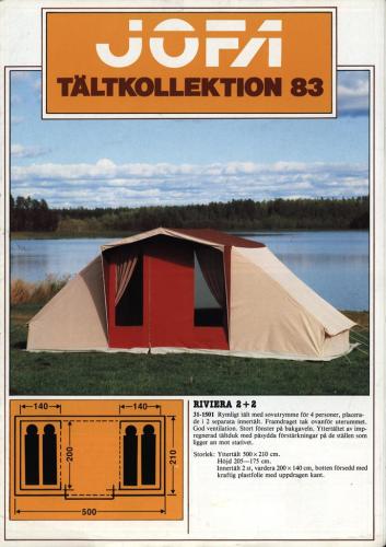 JOFA Volvo Camping & Tält Jofa Tältkollektion 83 0171