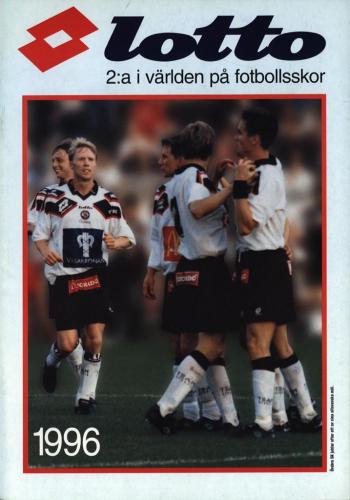 JOFA Volvo Fotboll lotto 2a i världen på fotbollsskor 1996 0254