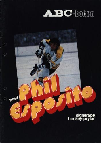 JOFA Volvo Hockey ABC-boken med Phil Esposito 0096