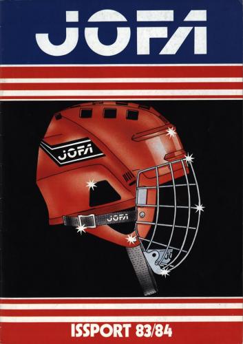 JOFA Volvo Hockey Jofa Issport 83-84 0173