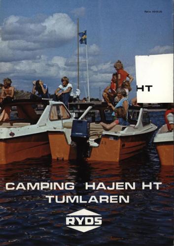 JOFA Volvo Sportbåtar Ryds. Camping, hajen HT, Tumlaren 0058